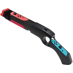 FunMax Nintendo Switch対応ゲームガン Joy-conハンドル スプラトゥーン2、ウルフェンシュタインII:ザ ニューコロッサス、Switchシューティングゲームにも対応 臨場感が楽しめる